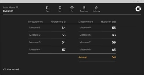 DermaLab Hydratatie Software