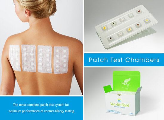 Van der Bend patch test chambers