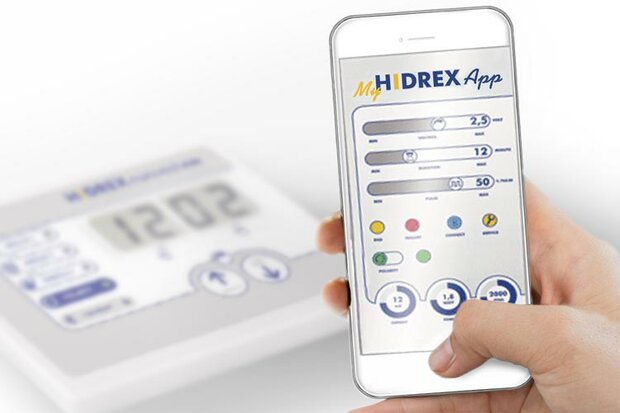 Hidrex App besturing Android