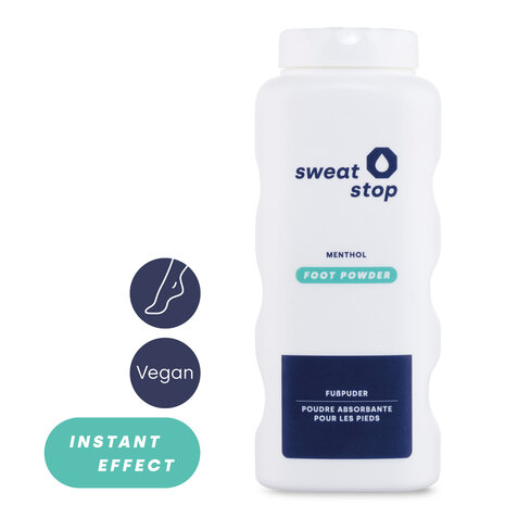 SweatStop voetpoeder kaneel/menthol