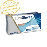 Eurogloves soft-nitrile Onderzoekshandschoenen poedervrij