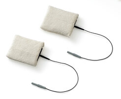 Hidrex okselset (2 sponsjes met siliconen elektroden + kabeltjes)